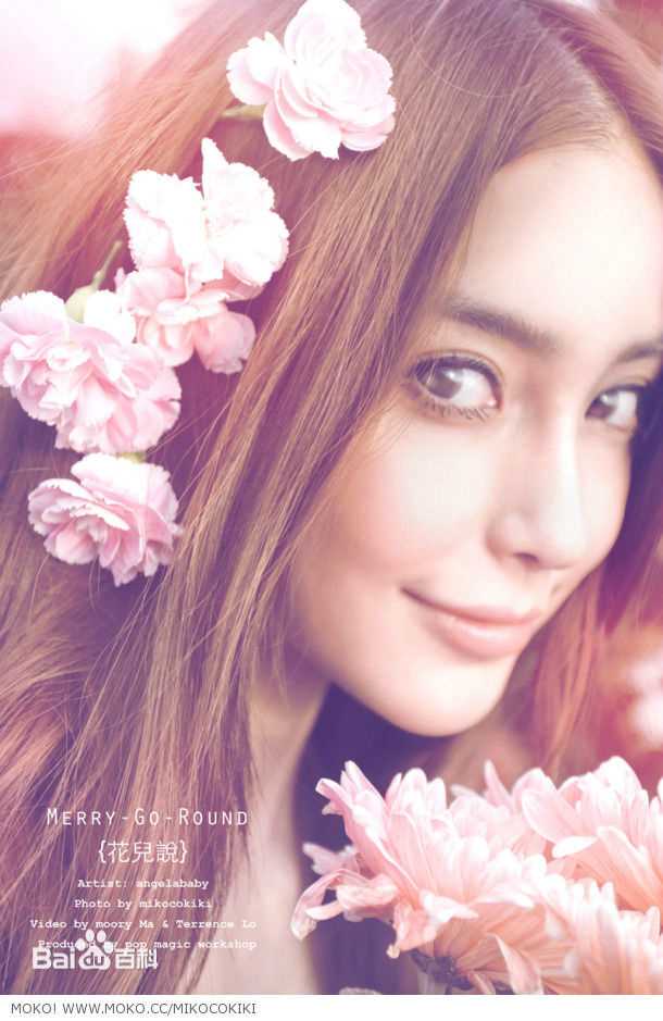 杨颖(Angelababy)最新“花儿说”集壁纸