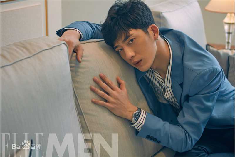 最优质井柏然(Jing Bo Ran)在《ELLE MEN睿士》2018年2月刊中的