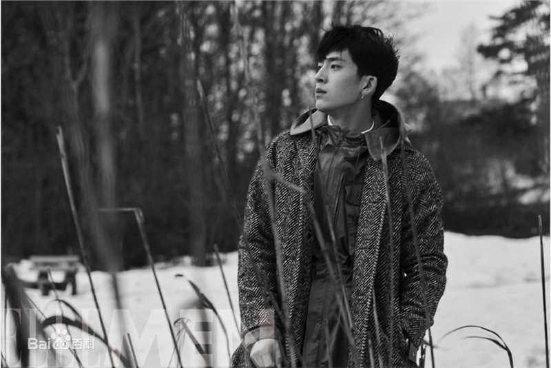 最优质井柏然(Jing Bo Ran)在《ELLE MEN睿士》2018年2月刊中的