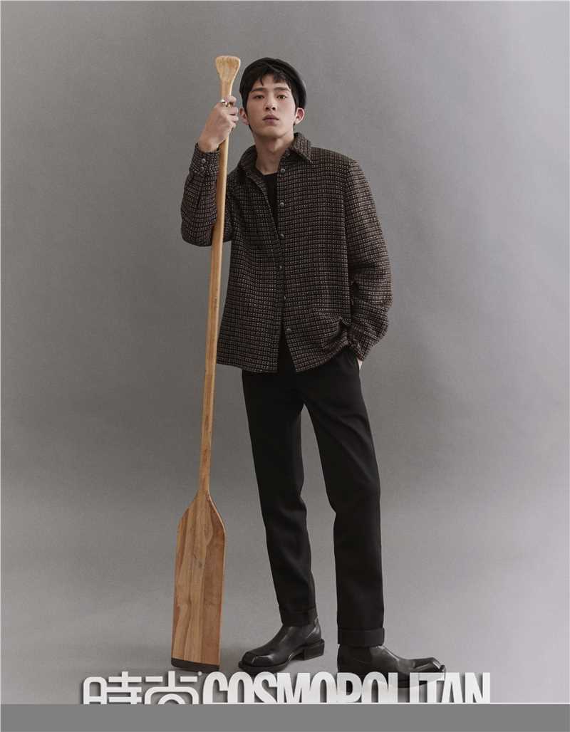 高清井柏然(Jing Bo Ran)在《时尚COO》2月刊中的图集