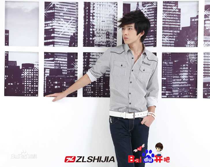 井柏然(Jing Bo Ran)代言战狼世家生活照相册