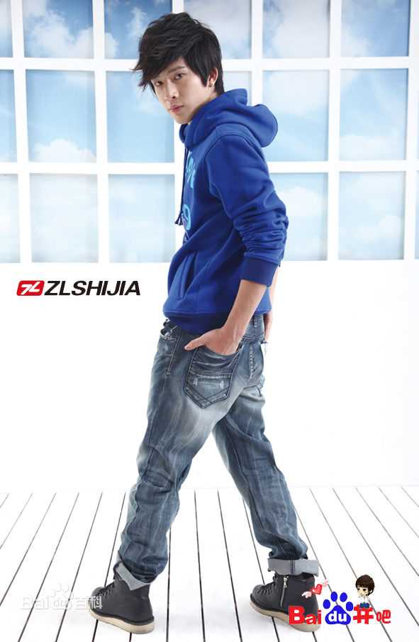 井柏然(Jing Bo Ran)代言战狼世家生活照相册