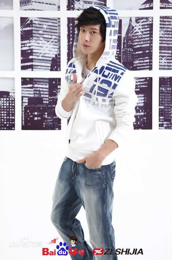 井柏然(Jing Bo Ran)代言战狼世家生活照相册