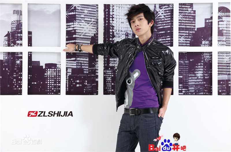 井柏然(Jing Bo Ran)代言战狼世家生活照相册