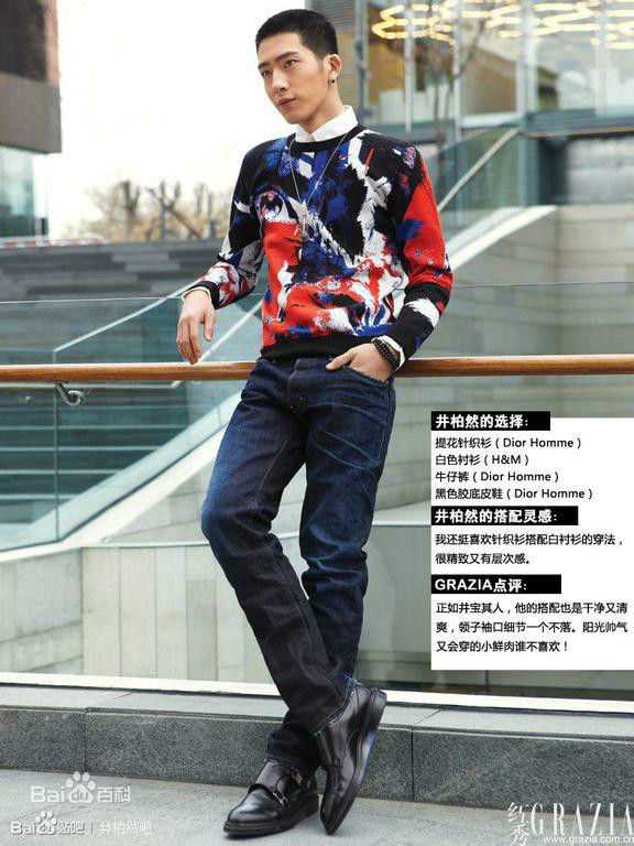 井柏然(Jing Bo Ran)高清2014杂志封面图册