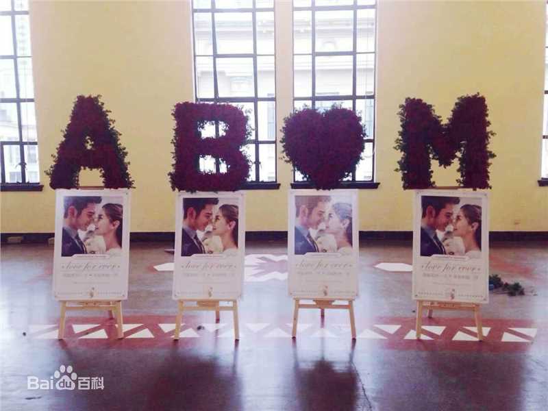 杨颖(Angelababy)婚纱礼服及婚礼内景布置前后照片