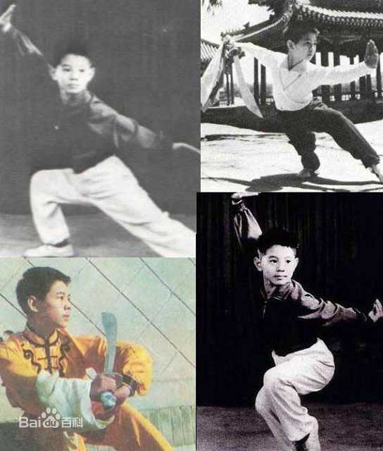 李连杰(Jet Li)小时候素颜照相册