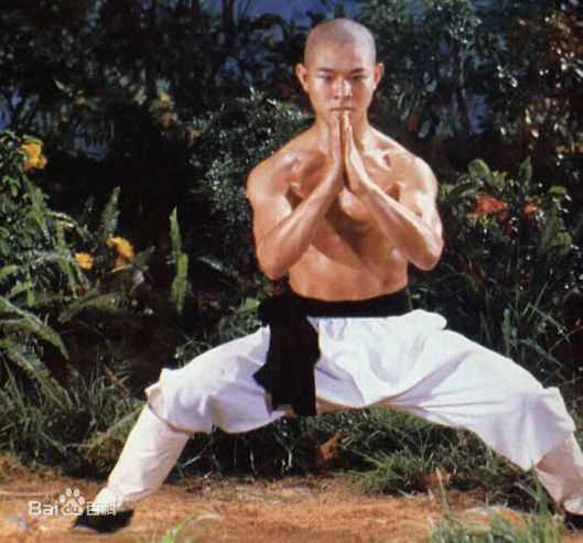 精选李连杰(Jet Li)在《少林寺》中的图册