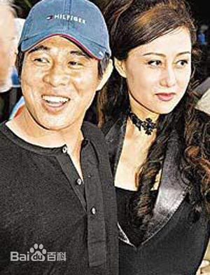 李连杰(Jet Li)和家人前后照片