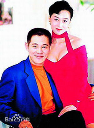 李连杰(Jet Li)和家人前后照片
