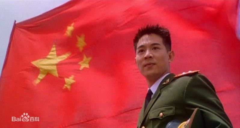 李连杰(Jet Li)军装前后照片
