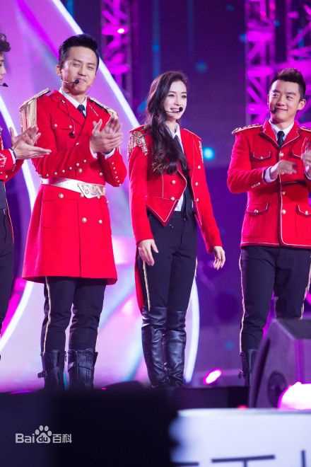 杨颖(Angelababy)跨年舞台表演生活照相册