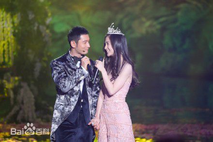 杨颖(Angelababy)跨年舞台表演生活照相册