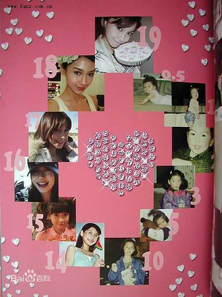 杨颖(Angelababy) family前后照片