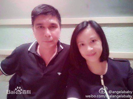 杨颖(Angelababy) family前后照片