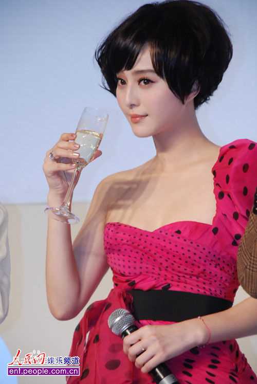 范冰冰(Fan Bingbing)代言瑞贝卡假发图片图集