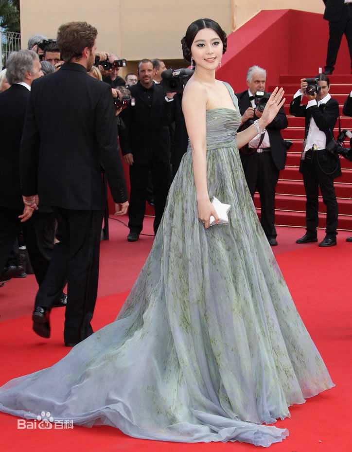 范冰冰(Fan Bingbing)出席第63届戛纳电影节前后照片