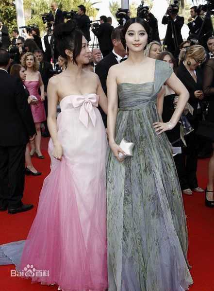 范冰冰(Fan Bingbing)出席第63届戛纳电影节前后照片