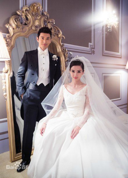 黄晓明(Huang Xiaoming)ah婚礼生活照