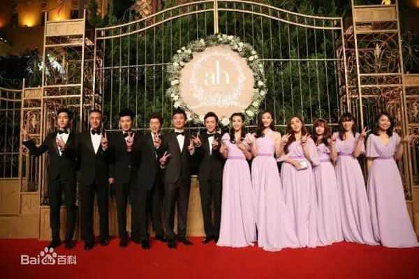 黄晓明(Huang Xiaoming)ah婚礼生活照