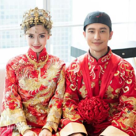 黄晓明(Huang Xiaoming)ah婚礼生活照