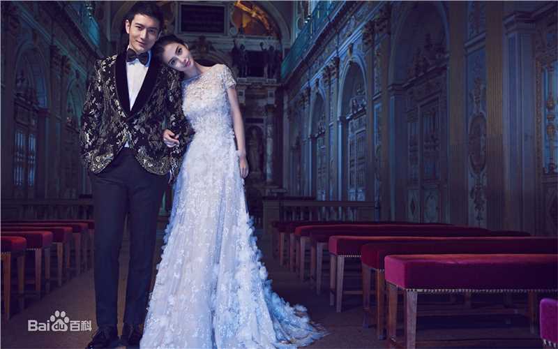 黄晓明(Huang Xiaoming)ah婚纱照素颜照相册