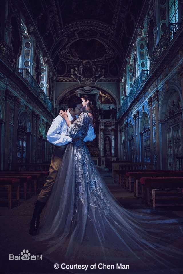 黄晓明(Huang Xiaoming)ah婚纱照素颜照相册