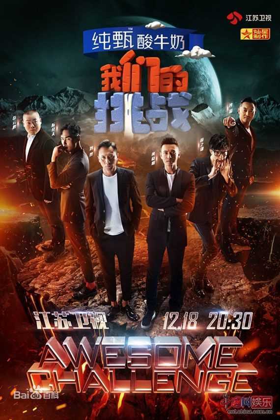 黄晓明(Huang Xiaoming)我们的挑战前后照片