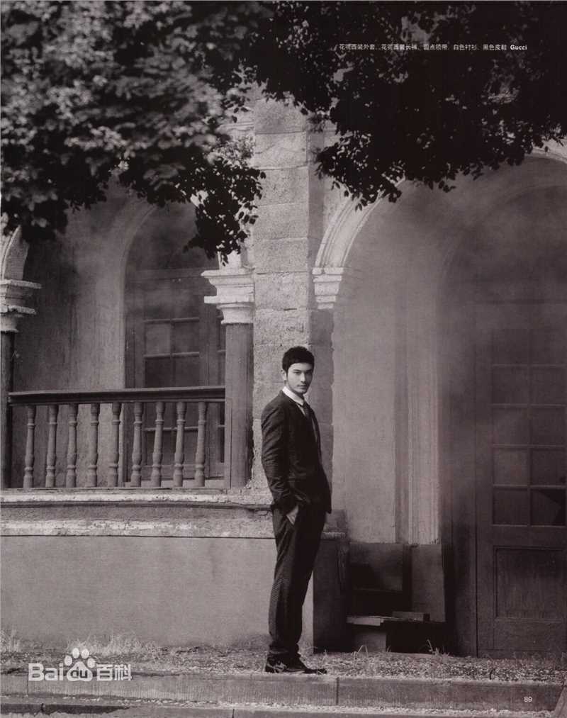 精选黄晓明(Huang Xiaoming)在2009《时尚芭莎》中的图册