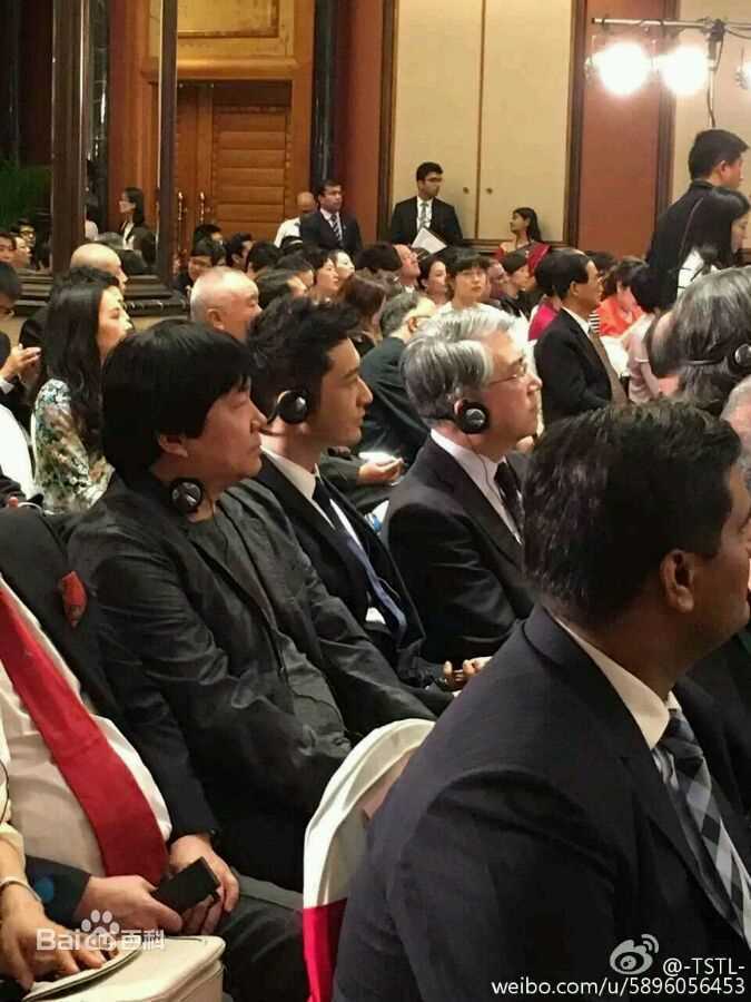 黄晓明(Huang Xiaoming)2016印度总统接见图册