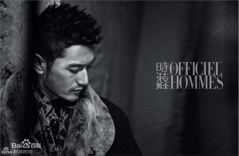 黄晓明(Huang Xiaoming)在2013《时装男士OFFICIEL HOMMES》中的