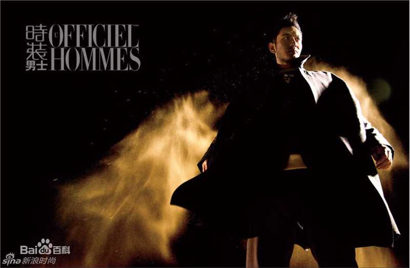 黄晓明(Huang Xiaoming)在2013《时装男士OFFICIEL HOMMES》中的