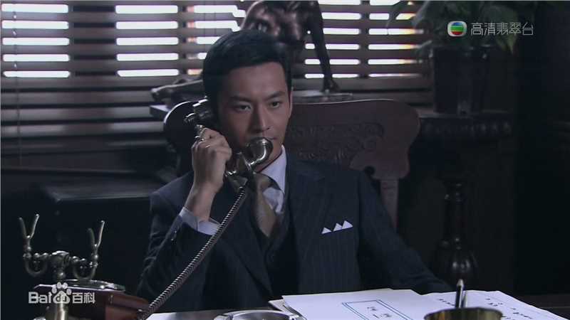 黄晓明(Huang Xiaoming)在《新上海滩》饰许文强中的