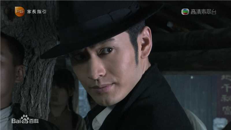 黄晓明(Huang Xiaoming)在《新上海滩》饰许文强中的