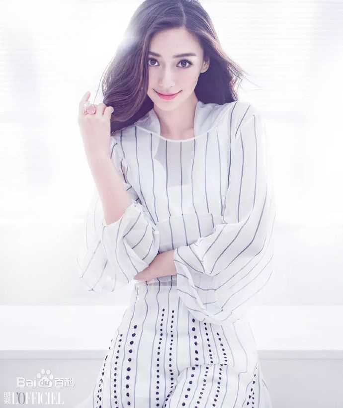 杨颖(Angelababy)时装L’OFFICIEL图片图集