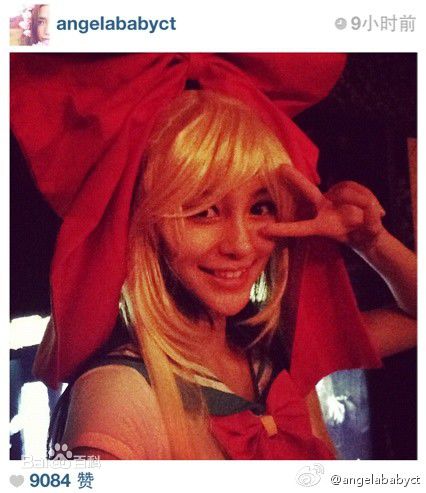 杨颖(Angelababy)生活时刻图片图册