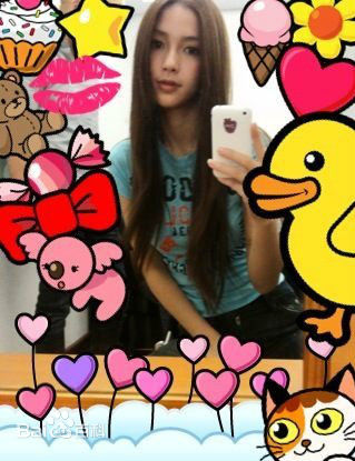 杨颖(Angelababy)微博+闺蜜前后照片