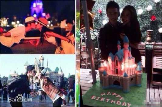 杨颖(Angelababy)baby黄晓明前后照片