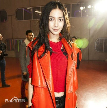 杨颖(Angelababy)秀前后照片