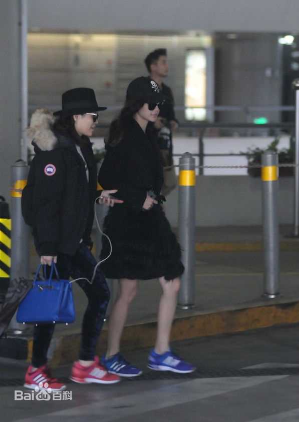 杨颖(Angelababy)秀前后照片