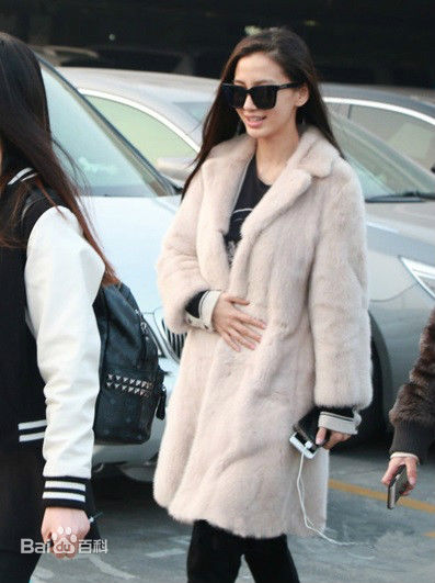 杨颖(Angelababy)秀前后照片