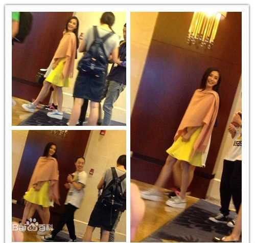 杨颖(Angelababy)秀前后照片