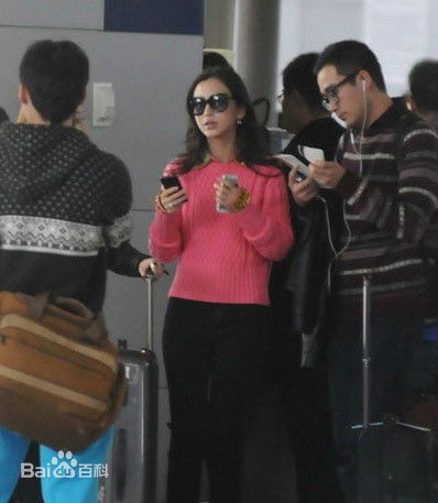 杨颖(Angelababy)秀前后照片