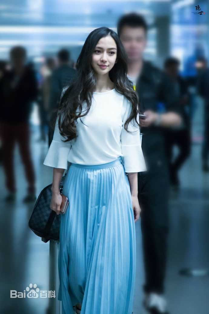 杨颖(Angelababy)秀前后照片