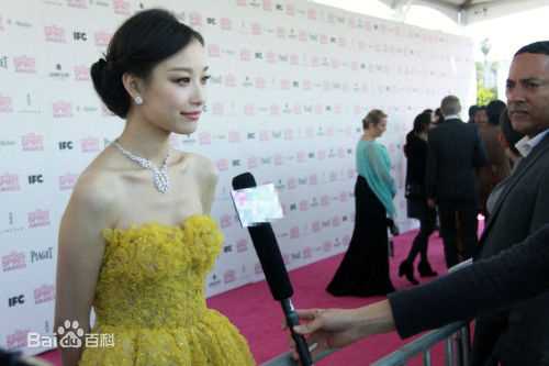 倪妮(NiNi)美国电影独立精神奖红毯素颜照相册