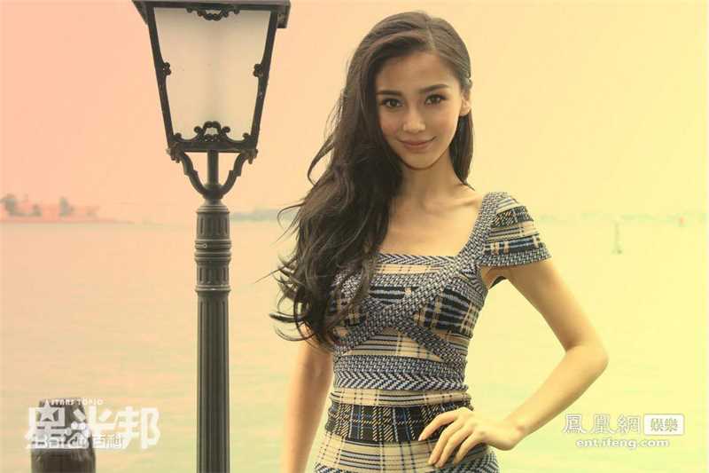 杨颖(Angelababy)星光邦素颜照壁纸