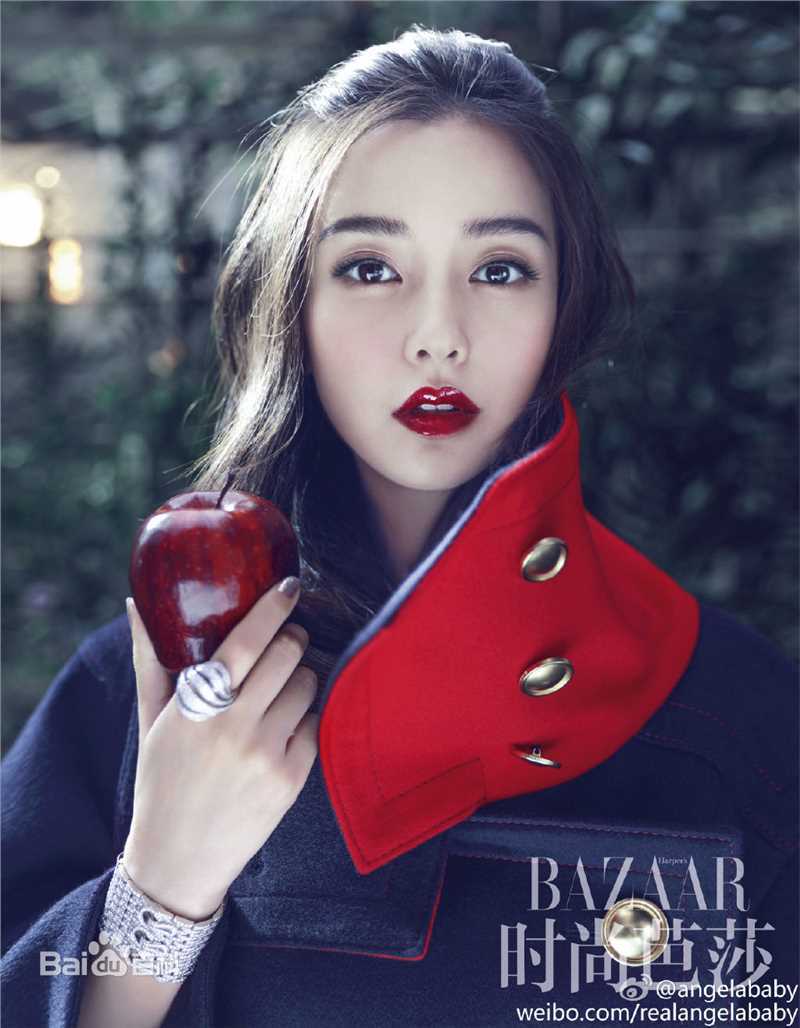 杨颖(Angelababy)时尚芭莎生活照