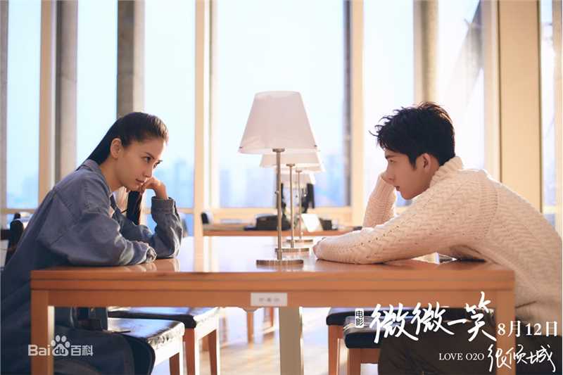 杨颖(Angelababy)微微一笑很倾城饰演贝微微素颜照相册