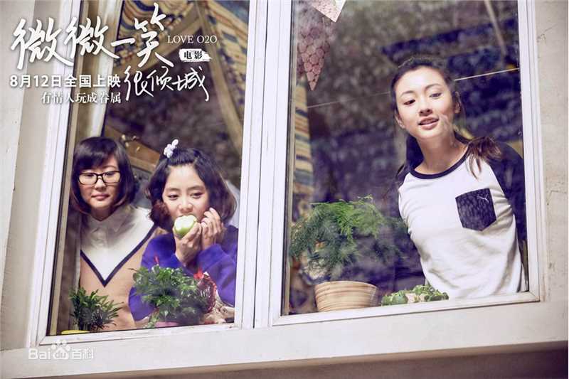 杨颖(Angelababy)微微一笑很倾城饰演贝微微素颜照相册