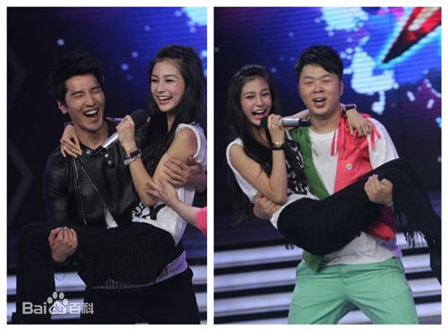 杨颖(Angelababy)做客综艺节目素颜照相册